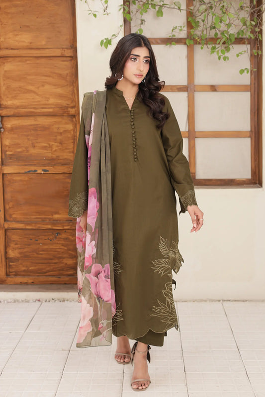 cotton 3pc Moss green 455665