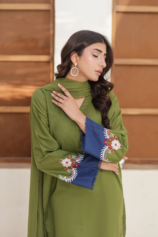 cotton 3pc Olive Enigma 455655