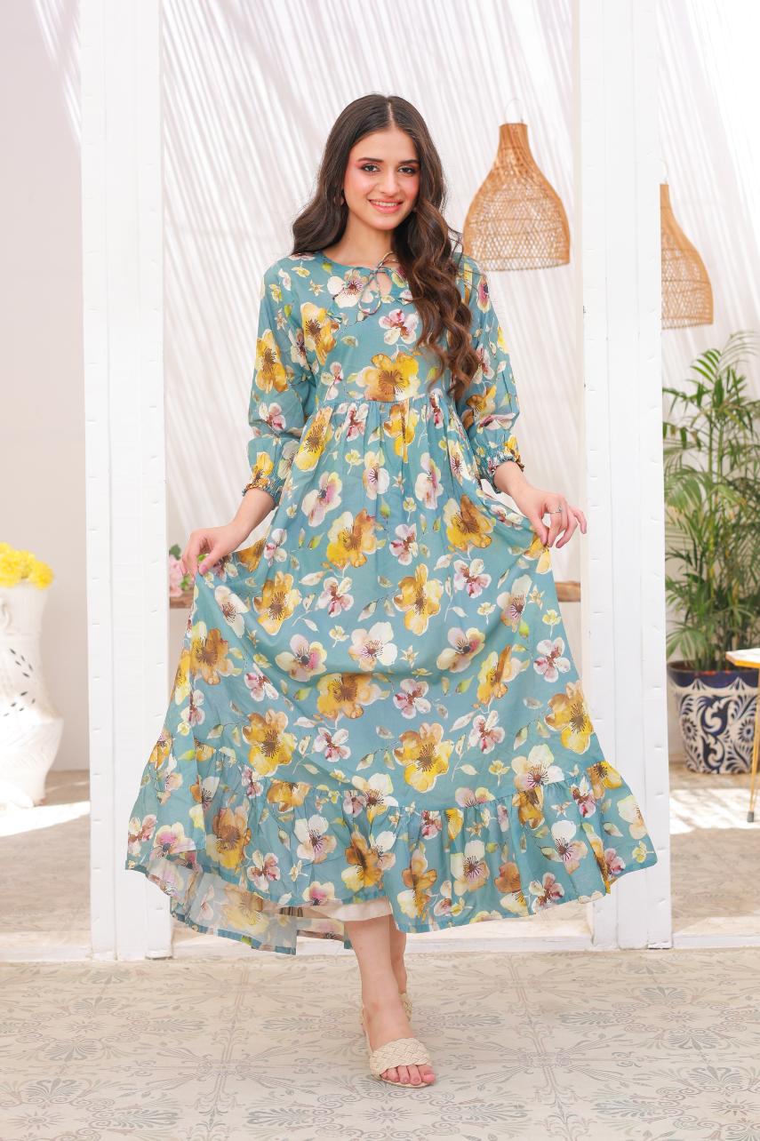lawn frock 79718 BluFL