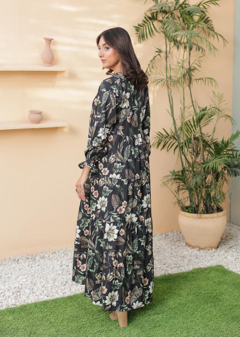 Linen frock 544556 Twilight Bloom