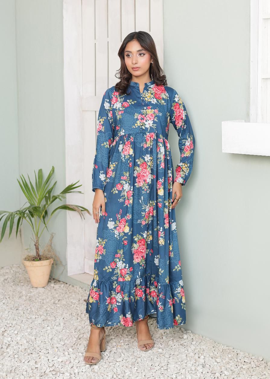 Linen frock 544556 Zinc Aura