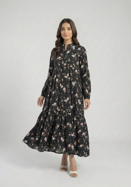 Linen frock 544550 Noir Garden