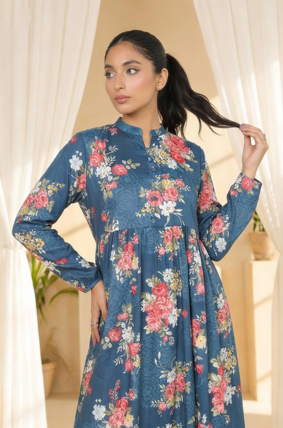 Linen frock 544556 Zinc Aura