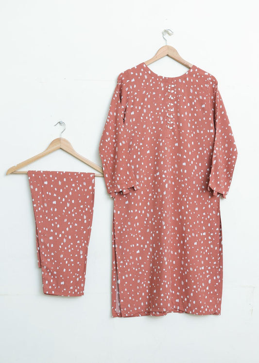 Linen 2pc set-78779 rustDot