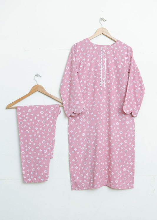 Linen 2pc set-78779 pinkLv