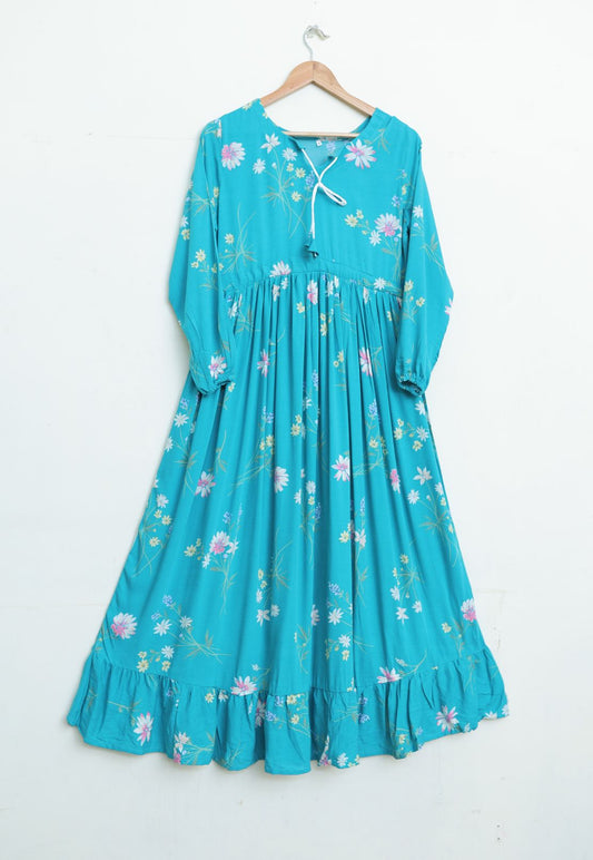 linen maxi 10166 seagreen98