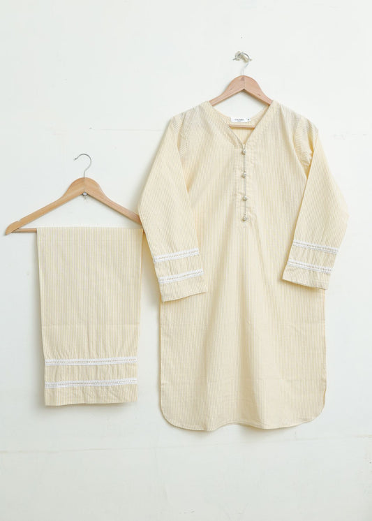 Cotton 2pc set-79120 lightYllow