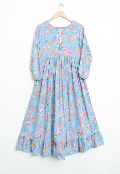 linen maxi 10168 sky0122