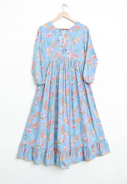 linen maxi 10168 sky0122