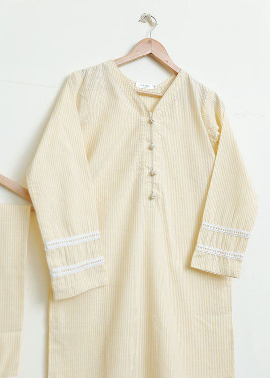 Cotton 2pc set-79120 lightYllow