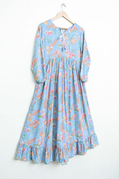 linen maxi 10168 sky0122