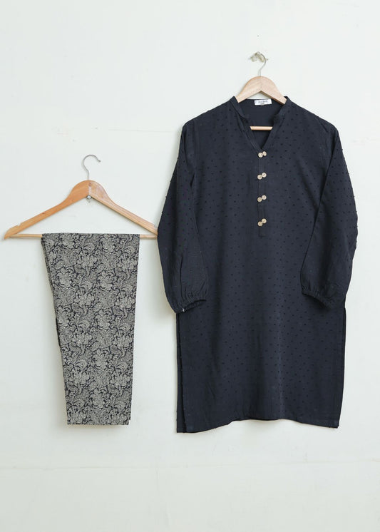 Cotton 2pc set-79125 black