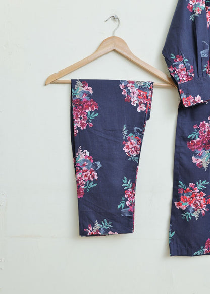 printed 2pc - navy 79103