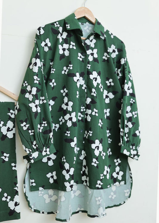 printed 2pc - bottleGreen 79092