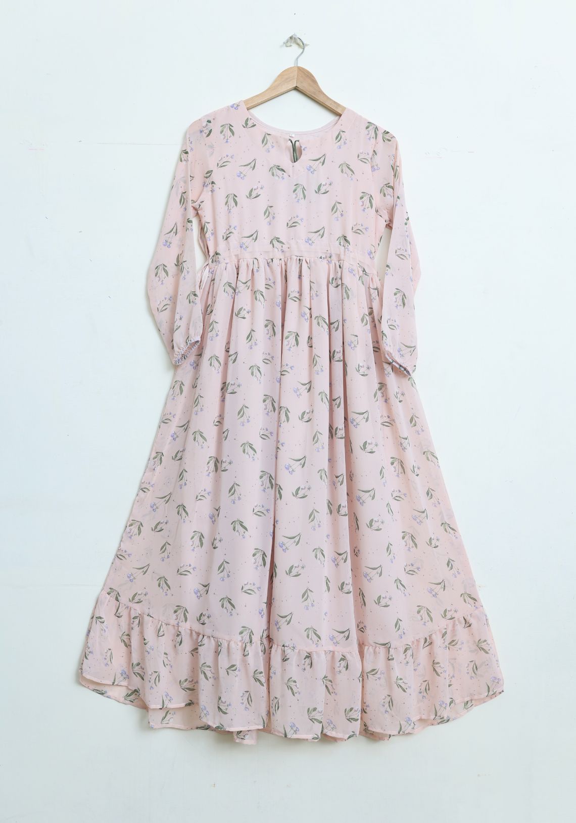 chiffon maxi   peach009 10133