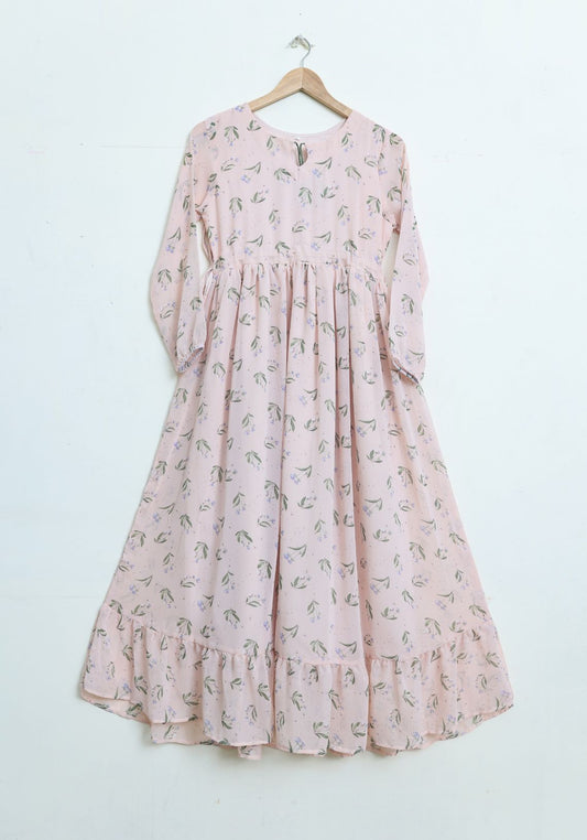 chiffon maxi   peach009 10133