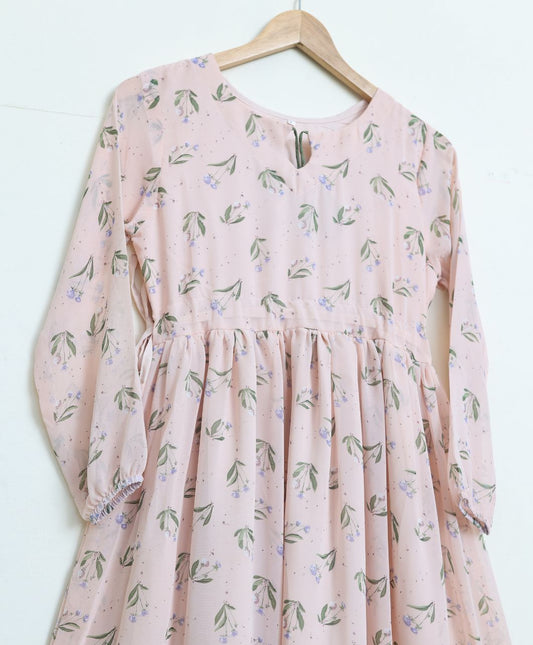 chiffon maxi   peach009 10133