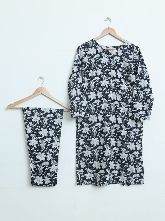 Lawn 2pc set-78758 whiteblack2