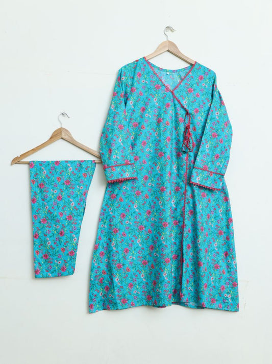 Lawn 2pc set-78755 feroziPnk