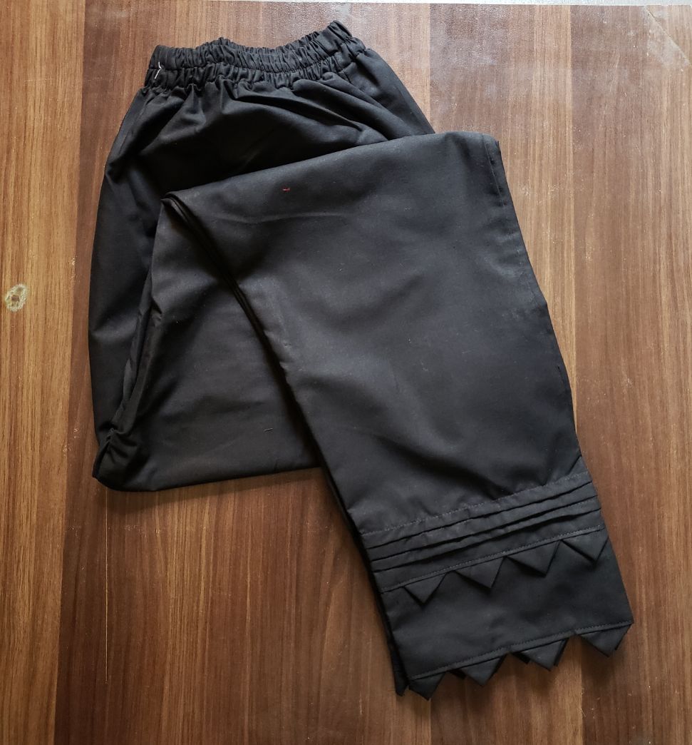 cotton pants 105-black