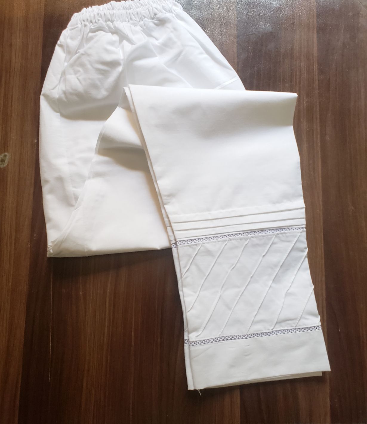 cotton pants 110 white