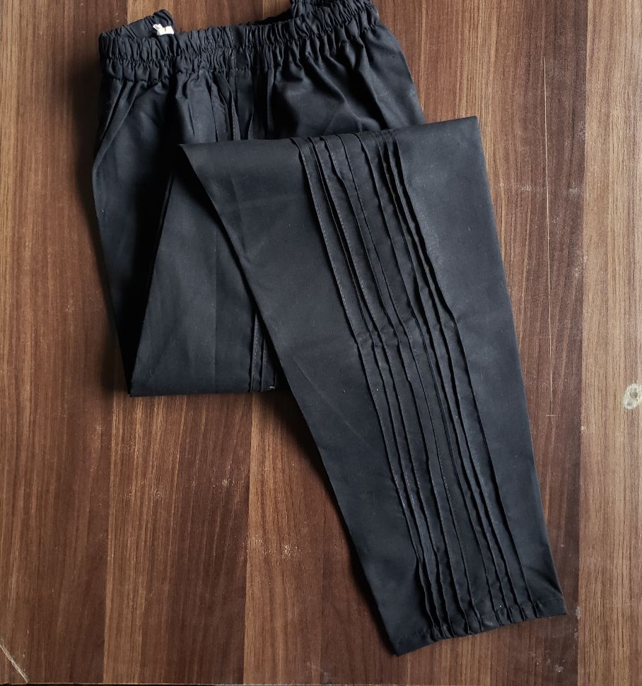 cotton pants 145 black