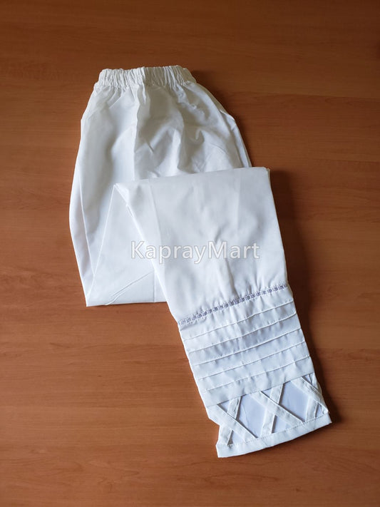 cotton pants 305- white