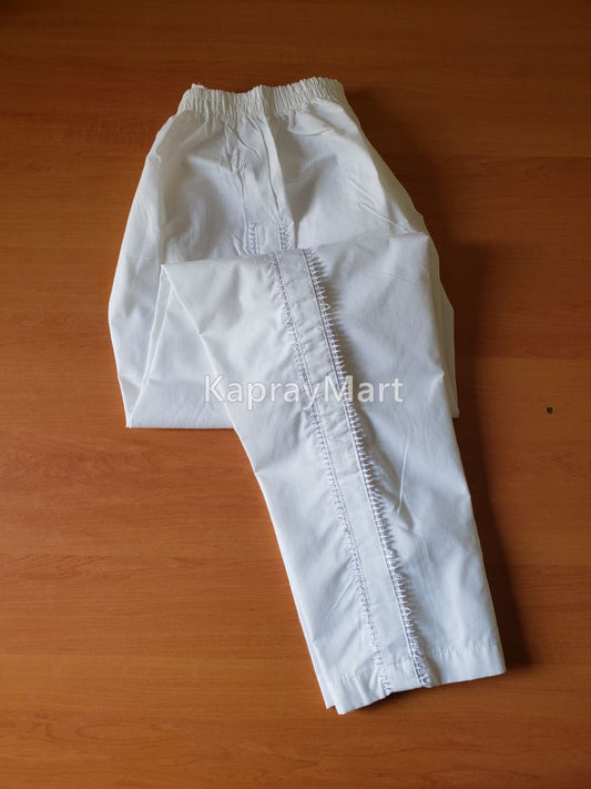 cotton pants 240 white