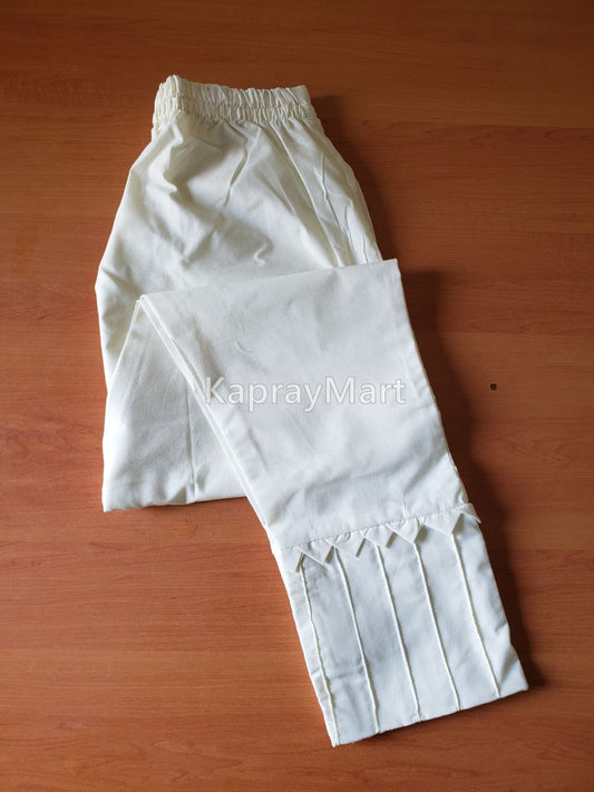 cotton pants 220-off-white