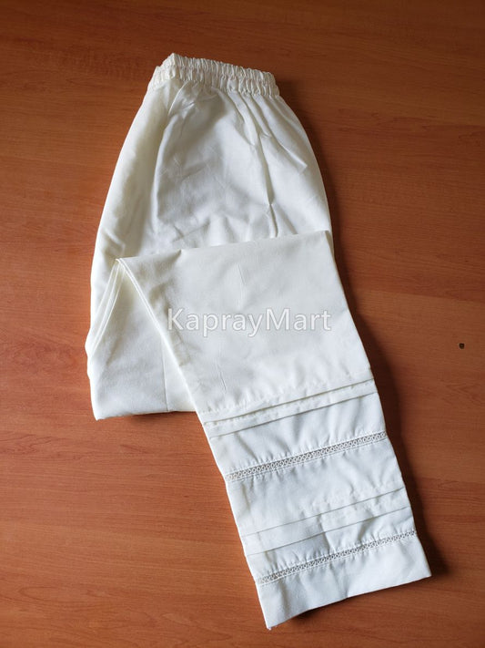 cotton pants 210- offwhite
