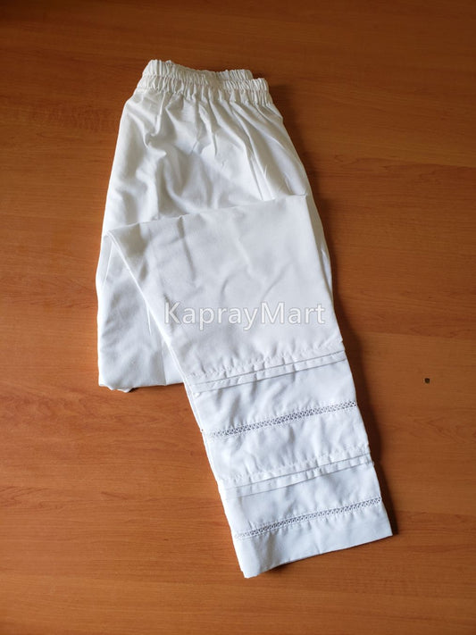 cotton pants 210- white