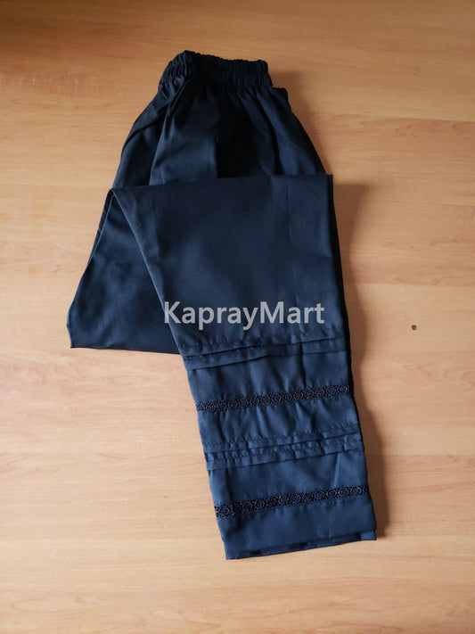 cotton pants 210- black
