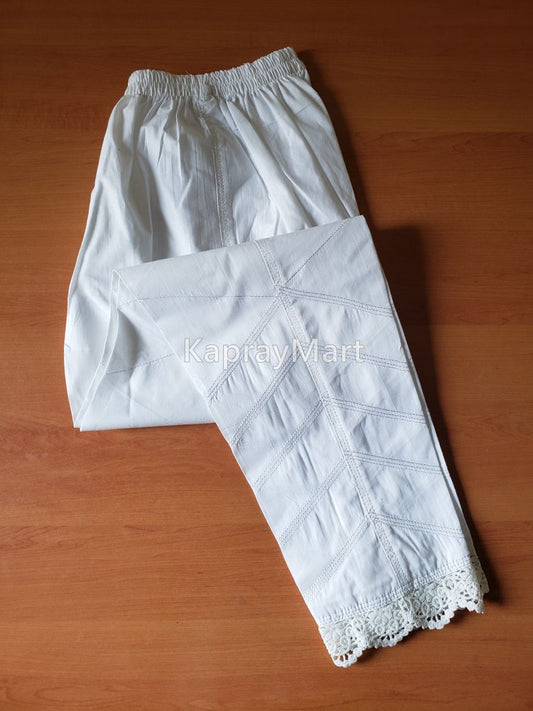 cotton pants 5562 white