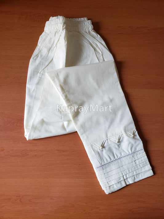 cotton pants 5623 - offwhite