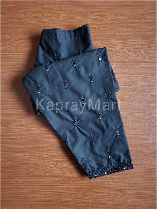 cotton shalwar- 70015 black