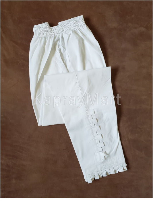 cotton pants 320- white