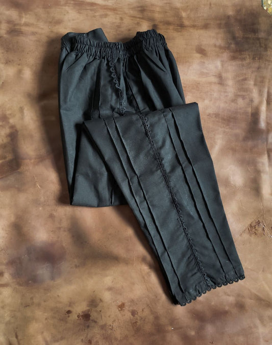 cotton pants 6510 black