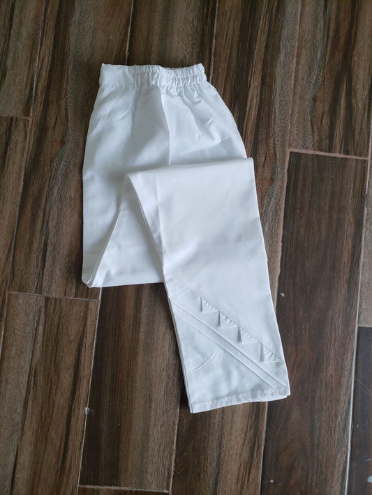 cotton pants 6524 white