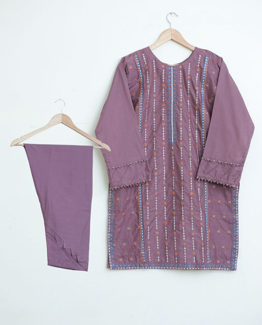 cotton lawn emb 2pc teapink129