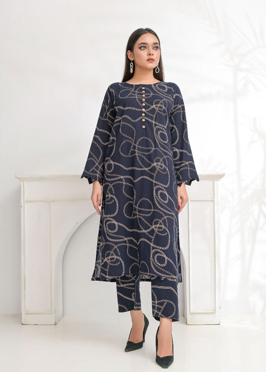 Linen 2pc set-78768 blackchain