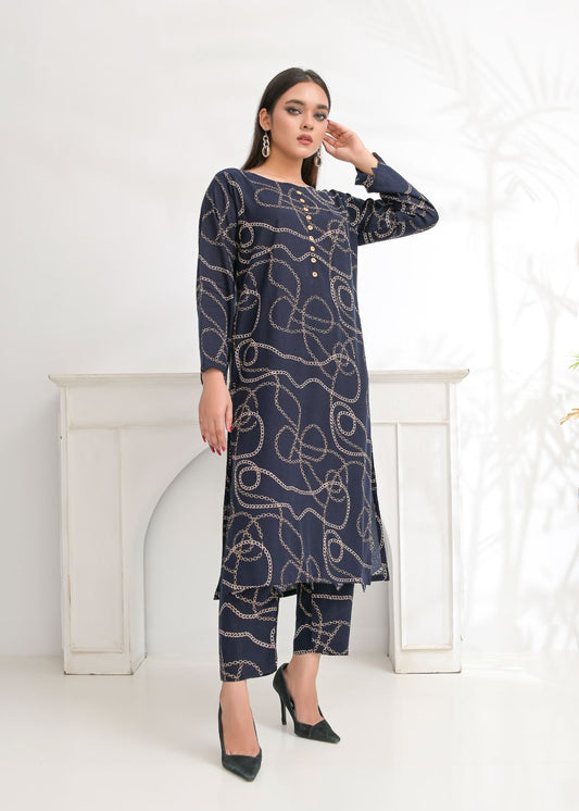 Linen 2pc set-78768 blackchain