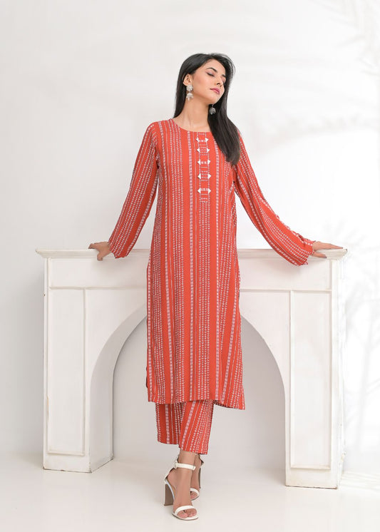 Linen 2pc set-78766 Rustwhilines