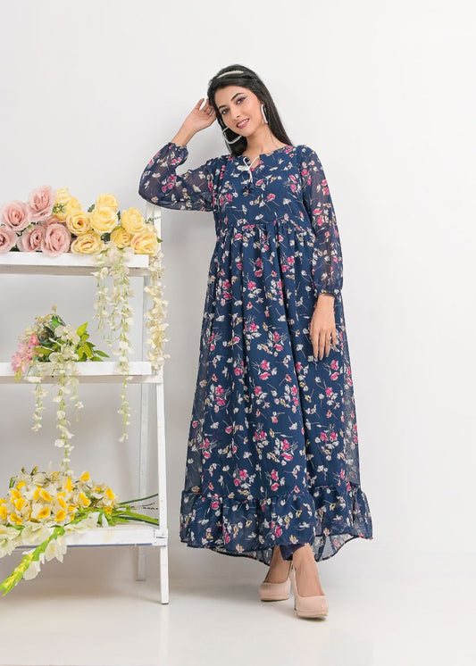 chiffon maxi 10140 zincPnkFL