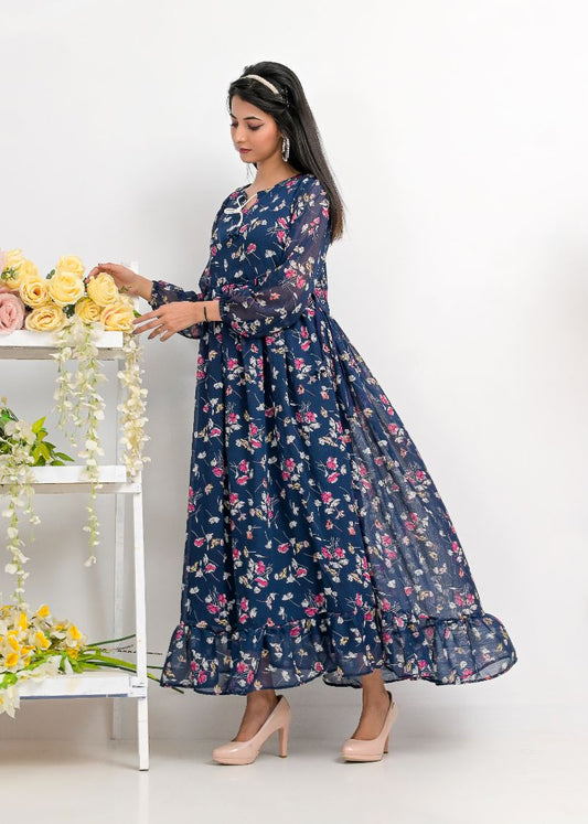 chiffon maxi 10140 zincPnkFL