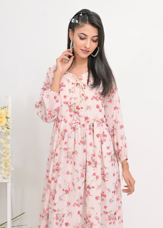 chiffon maxi 10144 babypnkFL