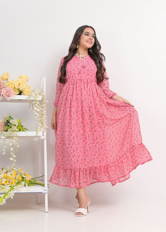chiffon maxi 10155 pink223