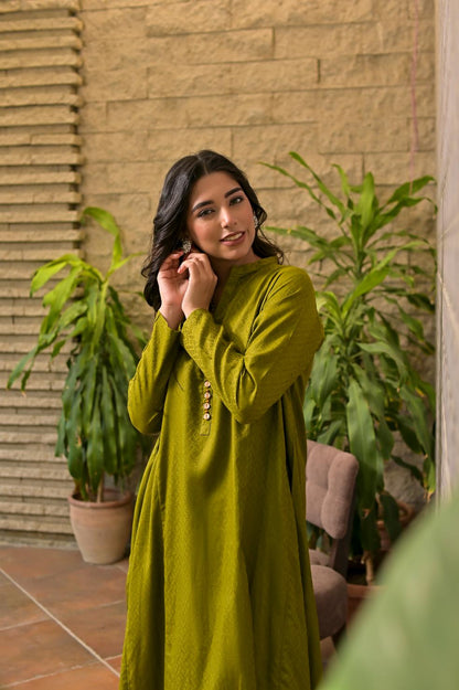 Jacquard 2pc -79320 lemonGreen
