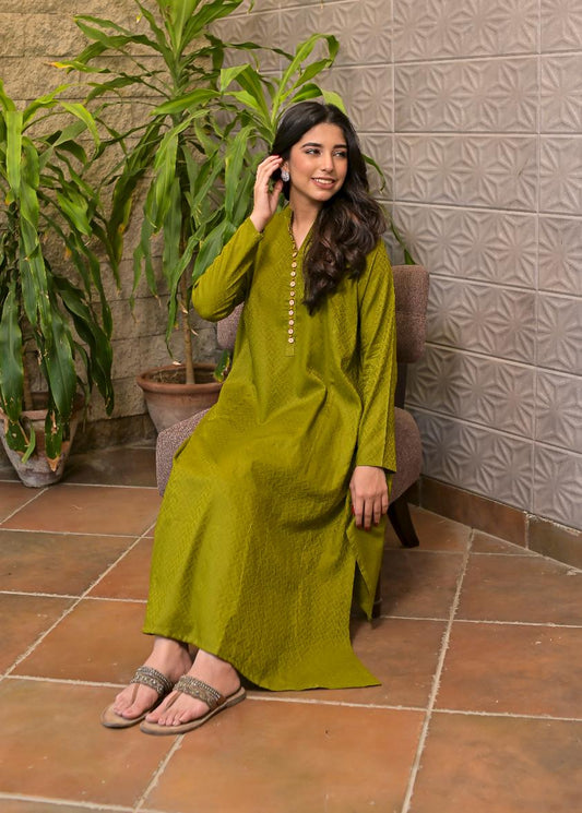 Jacquard 2pc -79320 lemonGreen