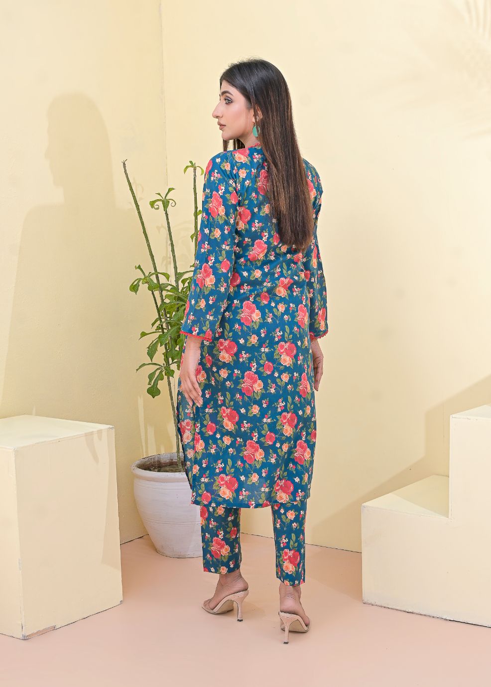 Cotton 2pc set-78908 MidnightBlu