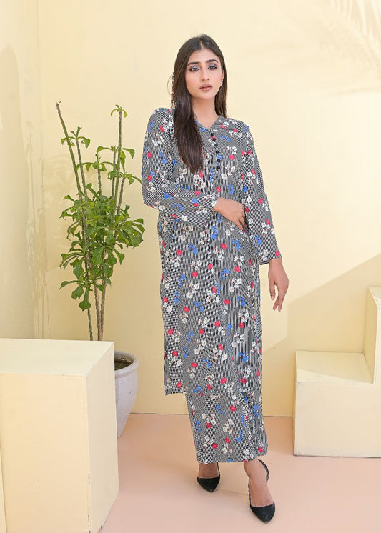 Cotton 2pc set-78902 linesFloral